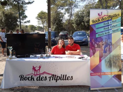 Journée des Associations à Barbentane le 31-08 - Elric et Estelle 