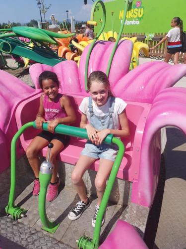 Nos petites rockeuses au Parc Spirou à Monteux - juin 2019